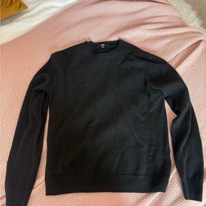 Uniqlo Black Cashmere Sweater